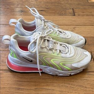Nike Air Max 270 React ENG Watermelon Running Shoes Sneakers Womens Size 10.5